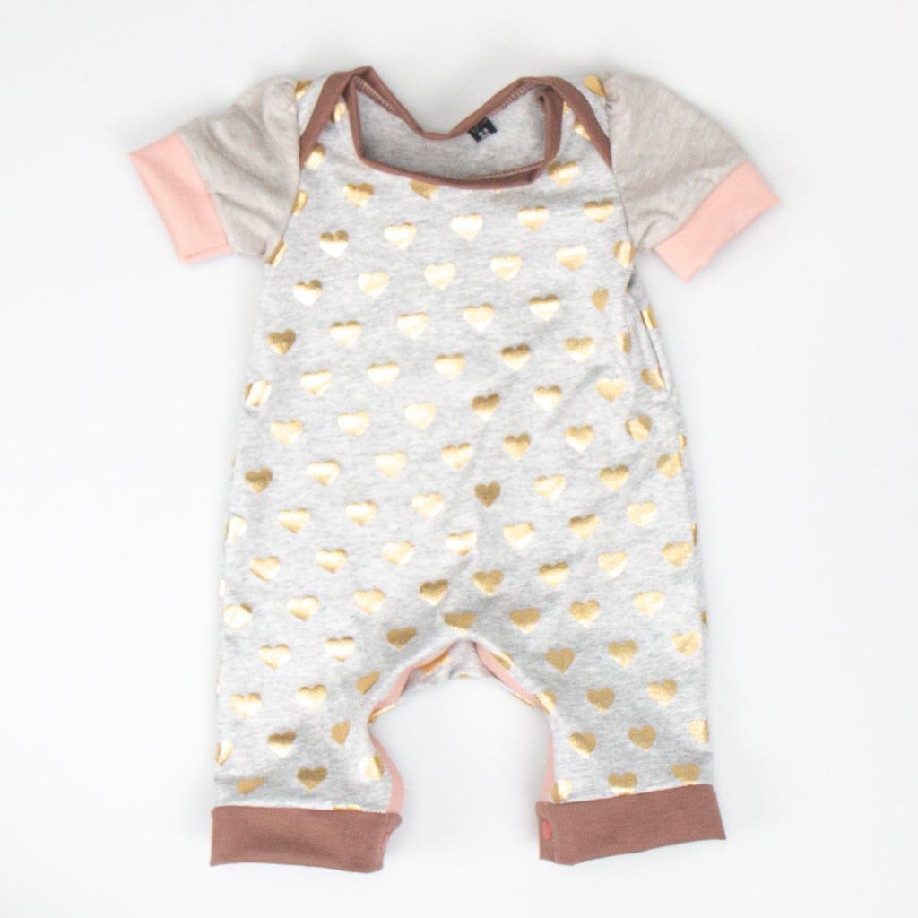 Romper | Hearts of Gold