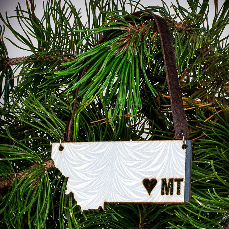 I {heart} MT Ornament