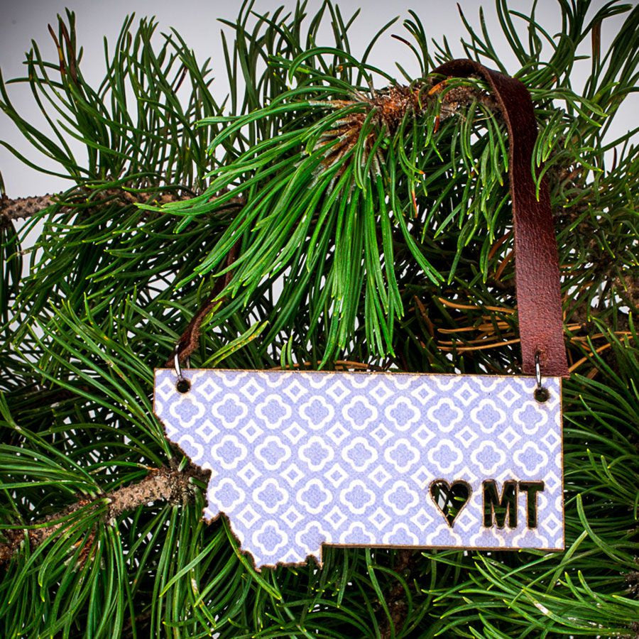 I {heart} MT Ornament