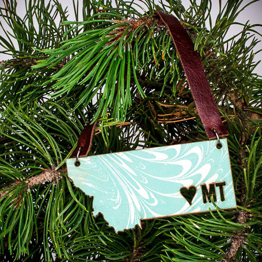 I {heart} MT Ornament