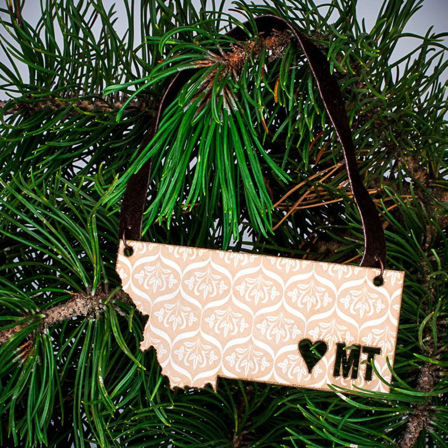 I {heart} MT Ornament